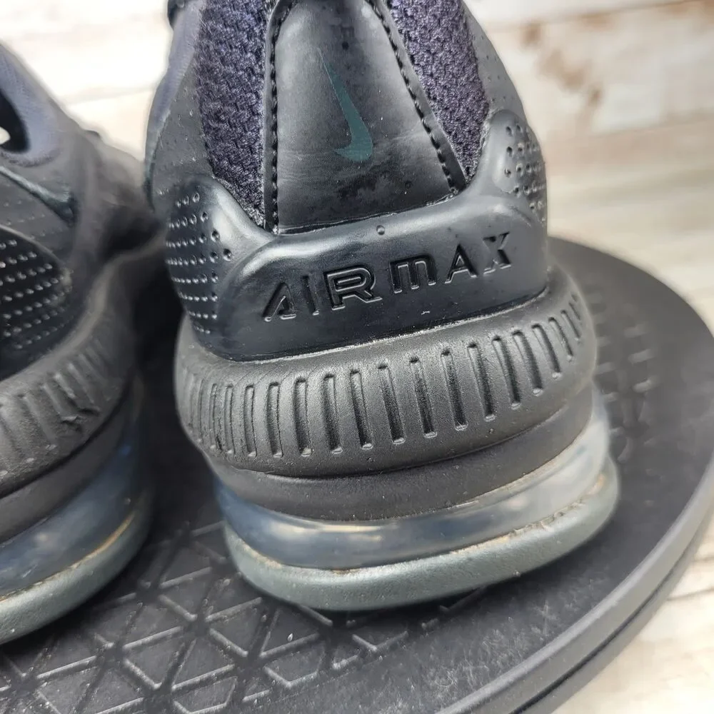 Nike Air Max Genome 6Y/ Women Size 7.5 Low Black Anthracite Athletic Shoes